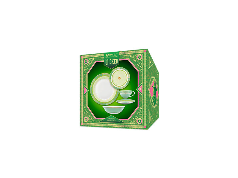 Wicked Dinner Set 20pc Elphaba Gift Boxed