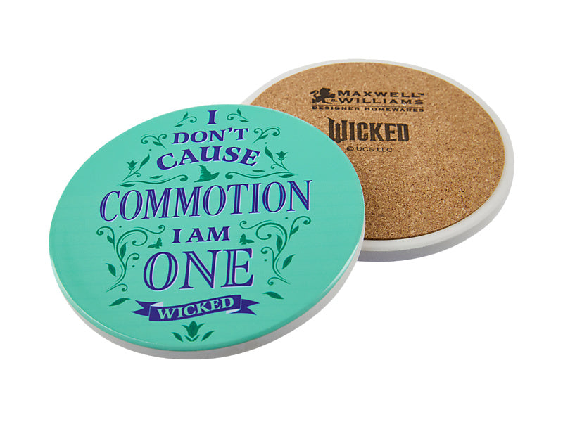 Wicked Ceramic Coaster Set of 4 Commotion Gift Boxed