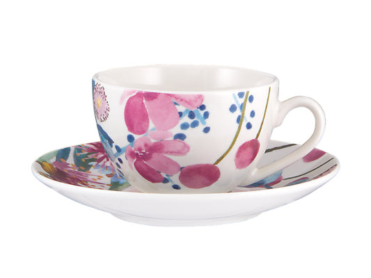 Royal Botanic Gardens Eucalyptus Bloom Coupe Demi Cup & Saucer