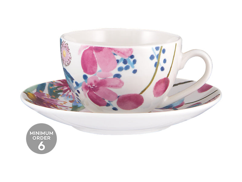 Royal Botanic Gardens Eucalyptus Bloom Coupe Demi Cup & Saucer