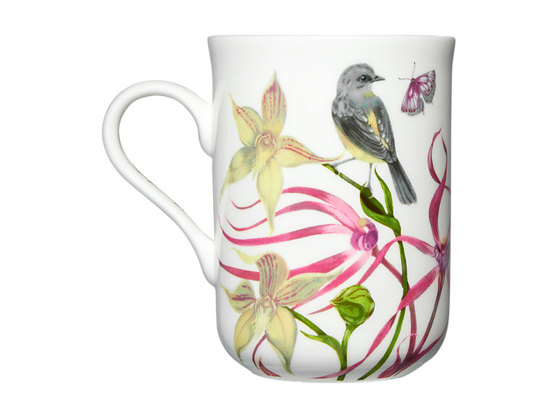 Eloise Short Lyric Mug Yellow Robin Gift Boxed