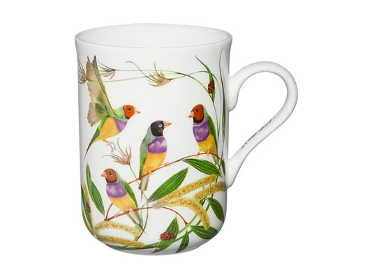 Eloise Short Lyric Mug Gouldian Finch Gift Boxed