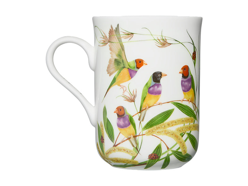 Eloise Short Lyric Mug Gouldian Finch Gift Boxed