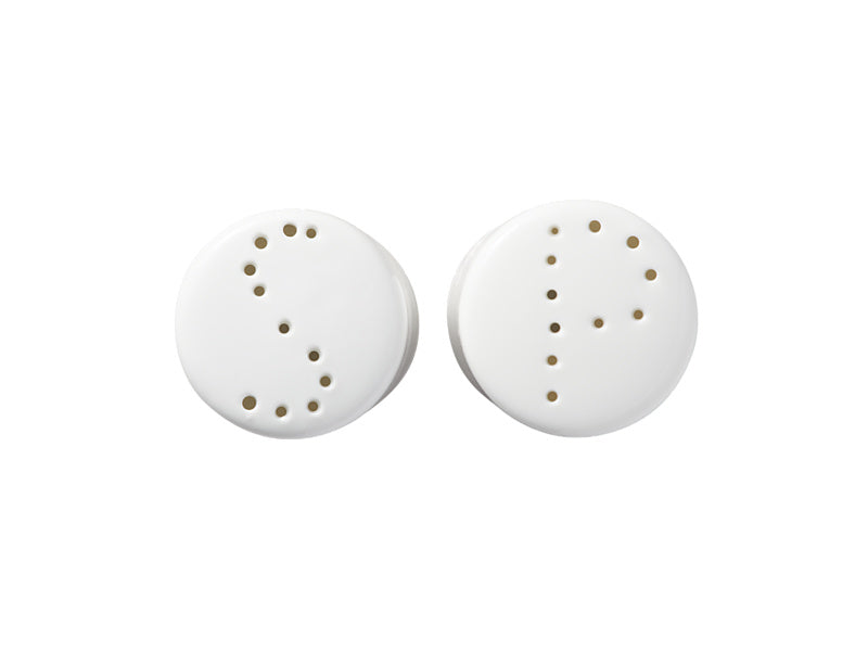 White Basics Cylindrical Salt & Pepper