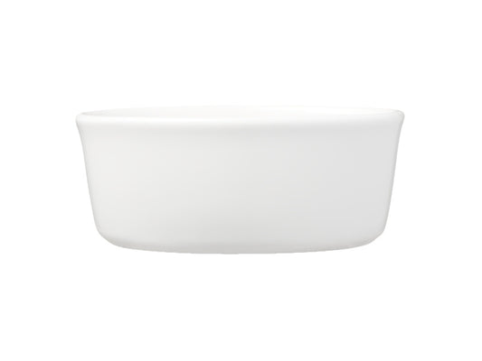 White Basics Pie Dish Oval 13cm