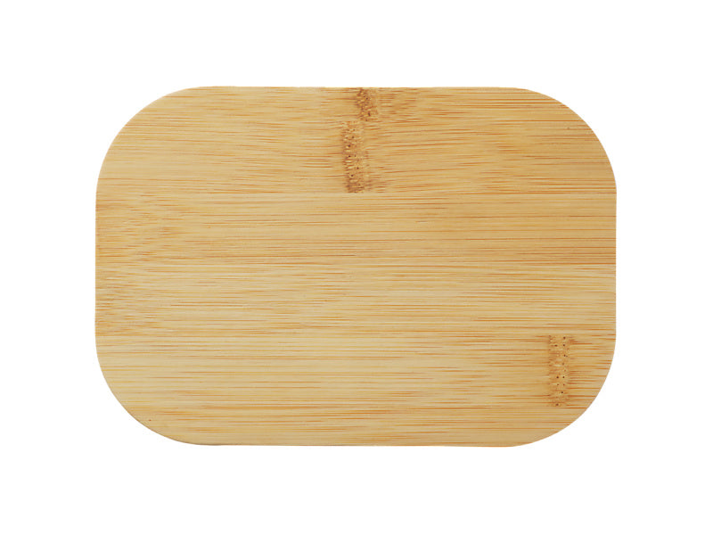 White Basics Butter Dish With Bamboo Lid