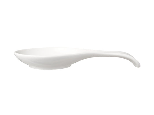 White Basics Round Spoon Rest 23cm