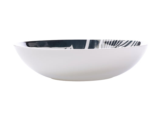 Panama Coupe Bowl 20cm Grey & White