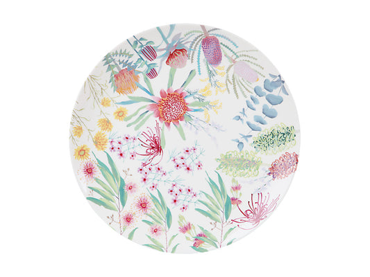 Royal Botanic Gardens Native Blooms Round Platter 33cm Gift Boxed