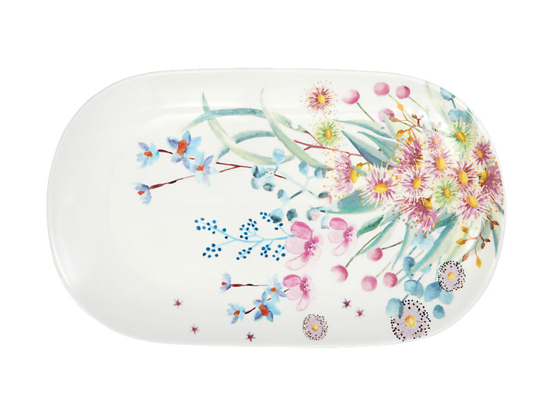 Royal Botanic Gardens Eucalyptus Bloom Oval Platter Gift Boxed