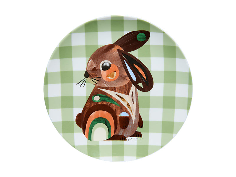 Pete Cromer Barn Friends Plate Bunny