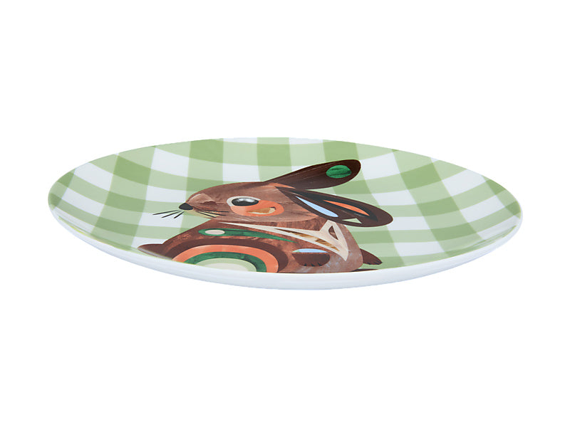 Pete Cromer Barn Friends Plate Bunny