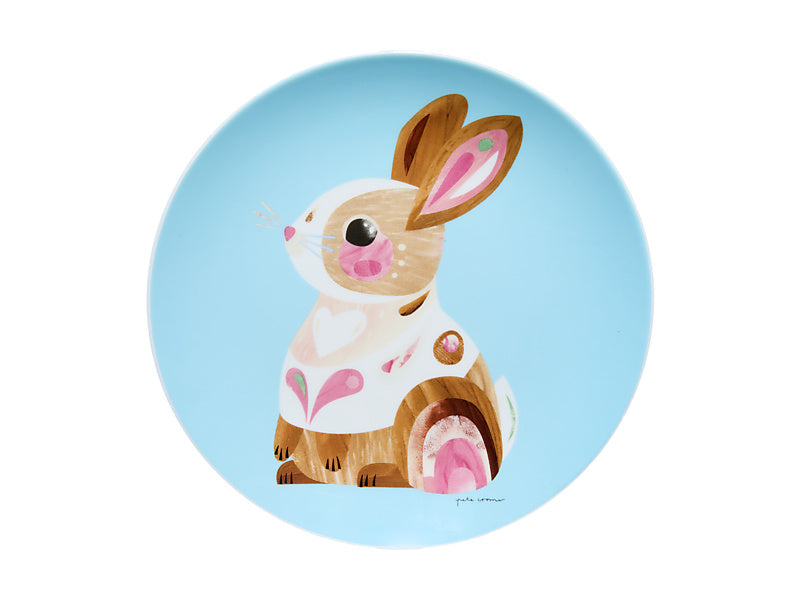 Pete Cromer Barn Friends Plate Bunny