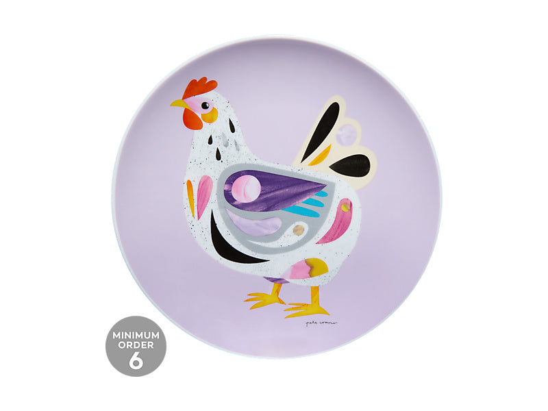 Pete Cromer Barn Friends Plate Chook