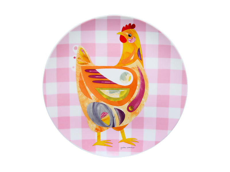 Pete Cromer Barn Friends Plate Chook