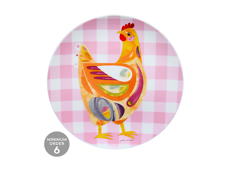 Pete Cromer Barn Friends Plate Chook