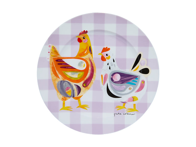 Pete Cromer Barn Friends Children's 3pc Dinner Set Chook Gift Boxed