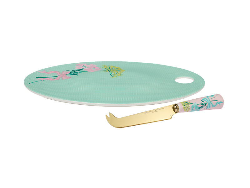 Cherish Cheese Board & Knife Set Gift Boxed
