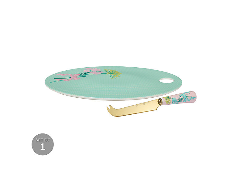 Cherish Cheese Board & Knife Set Gift Boxed