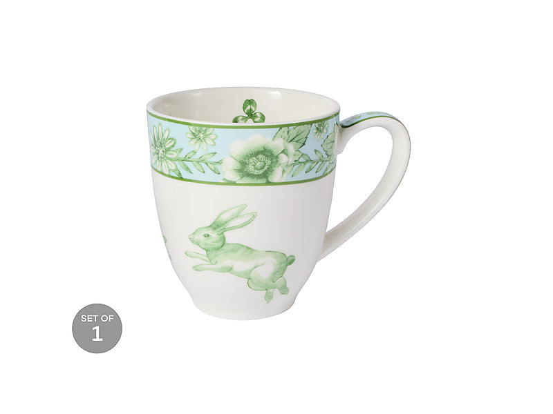 Clover & Cottontail Hare & Heritage Mug Gift Boxed