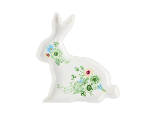 Clover & Cottontail Bunny Dish Gift Boxed
