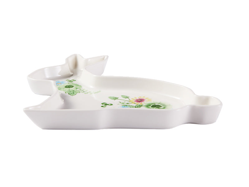 Clover & Cottontail Bunny Dish Gift Boxed