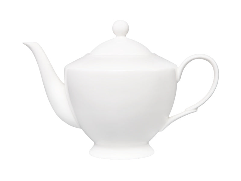 White Basics Classic Teapot With Infuser Gift Boxed