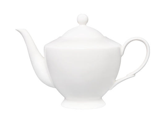White Basics Classic Teapot With Infuser Gift Boxed