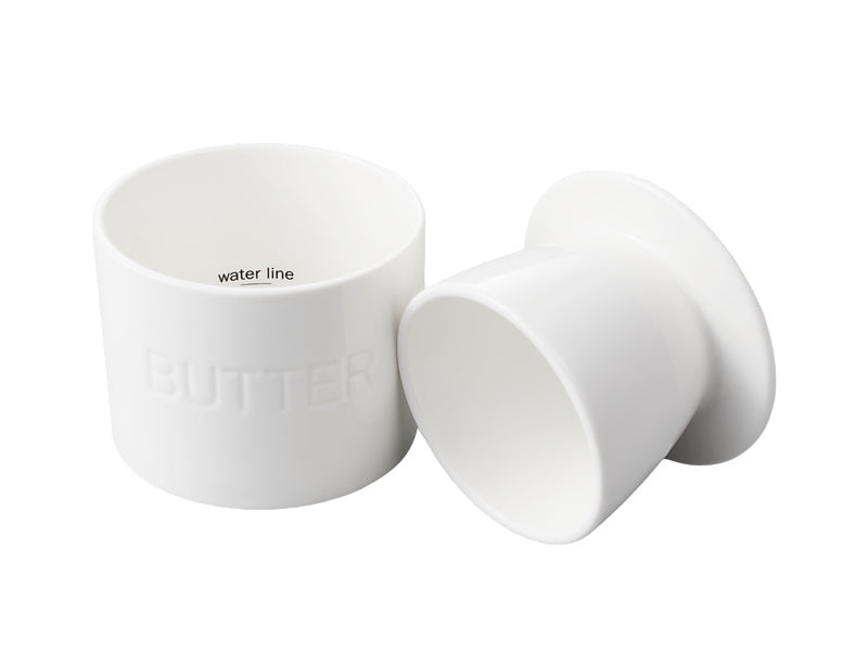 White Basics Butter Bell Gift Boxed