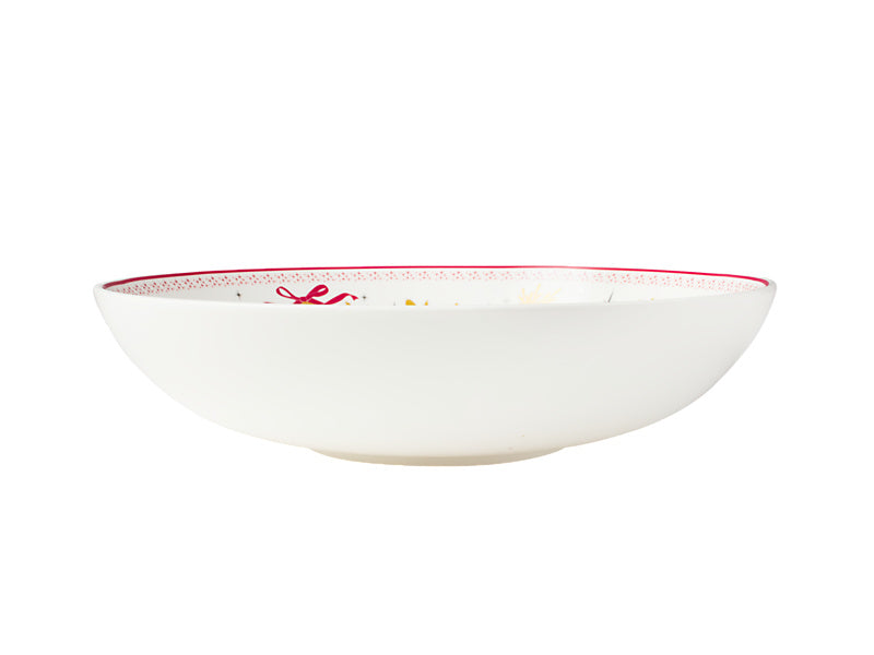 White Christmas 2026 Serving Bowl Gift Boxed