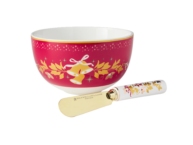 White Christmas 2026 Dip & Spreader Set Gift Boxed