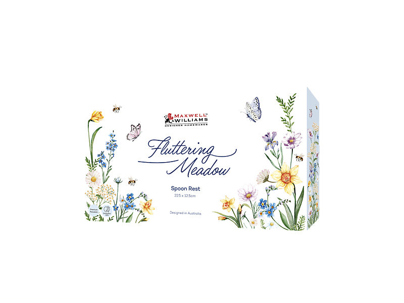 Fluttering Meadow Spoon Rest Gift Boxed