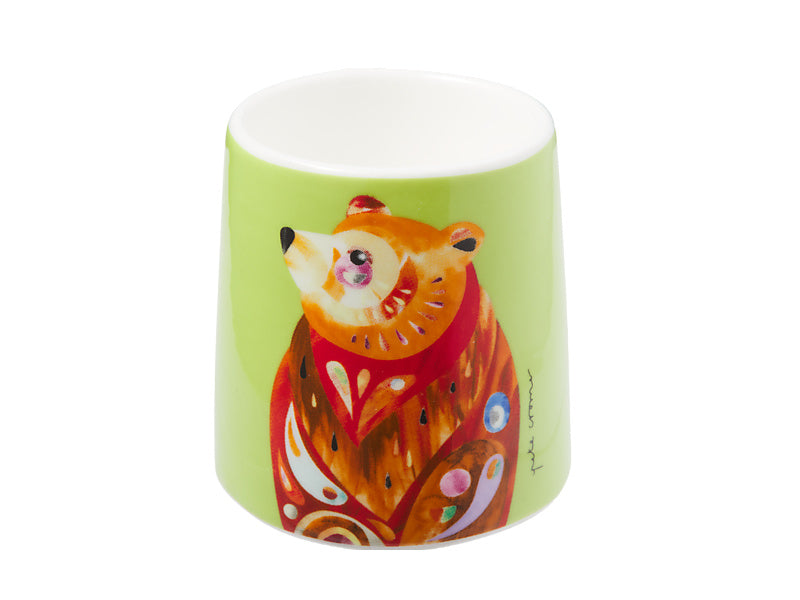 Pete Cromer Woodland Creatures Egg Cup Brown Bear