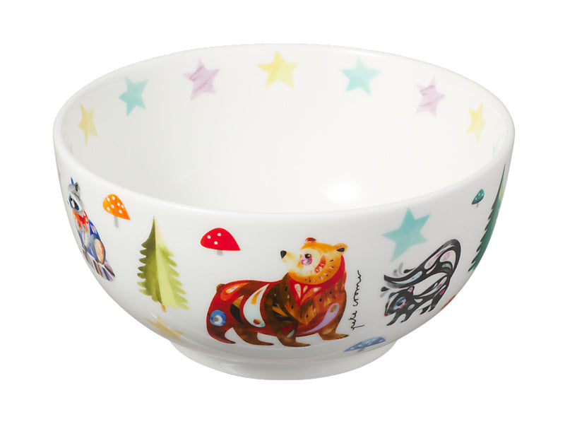 Pete Cromer Woodland Creatures Children's 3pc Dinner Set Gift Boxed