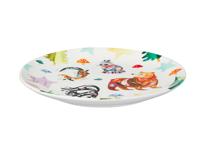 Pete Cromer Woodland Creatures Children's 3pc Dinner Set Gift Boxed