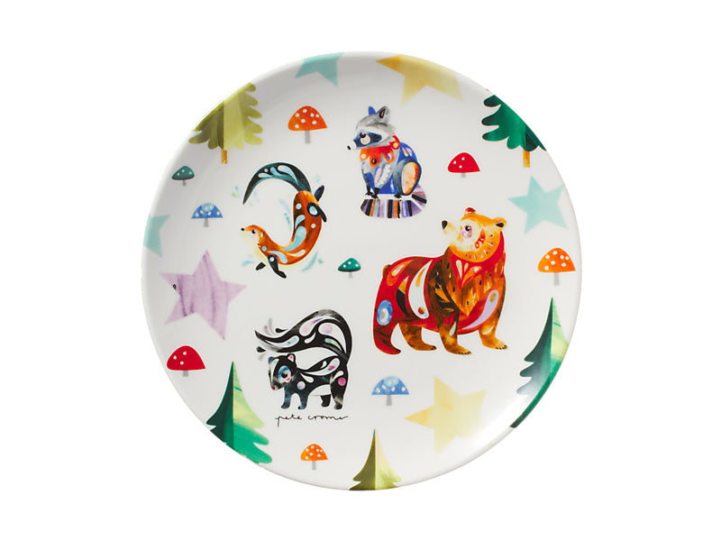 Pete Cromer Woodland Creatures Children's 3pc Dinner Set Gift Boxed