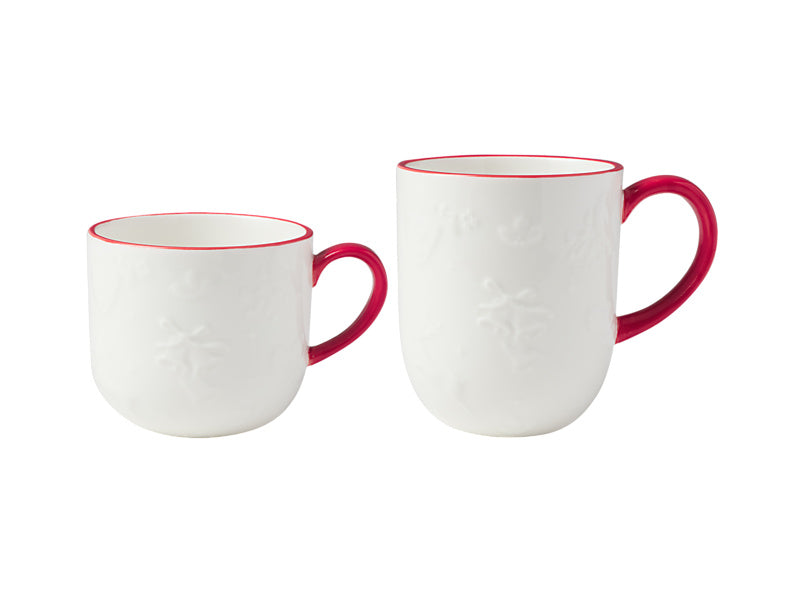 White Christmas 2026 Santa & Me Set of 2 White Gift Boxed