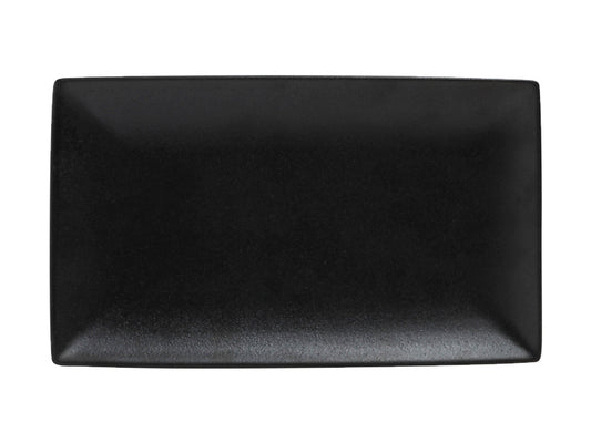 Caviar Rectangle Platter 27.5x16cm Black