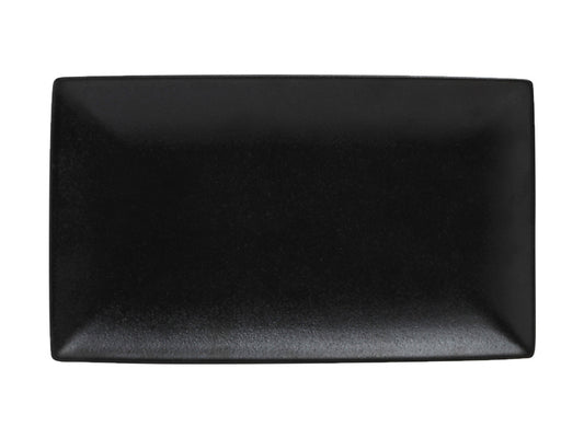 Caviar Rectangle Platter 34.5x19.5cm Black
