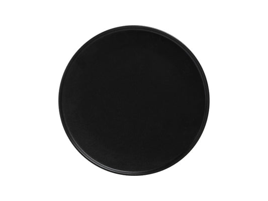 Caviar High Rim Plate 21cm Black