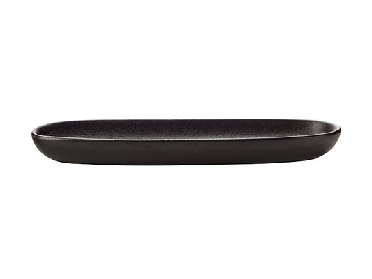 Caviar Oblong Platter 30x9cm Black