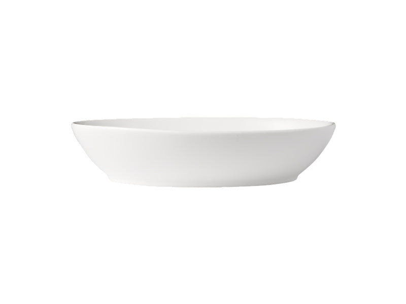 White Basics Oval Bowl 20x14cm