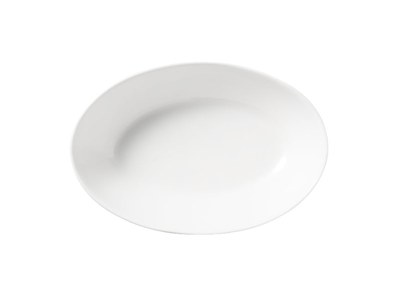 White Basics Oval Bowl 20x14cm