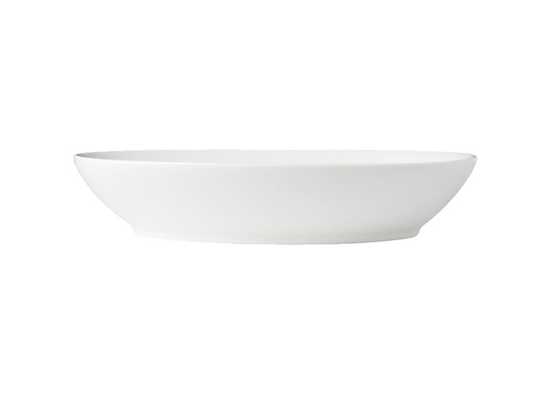 White Basics Oval Bowl 25x17cm