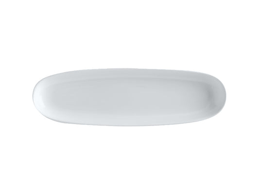 White Basics Oblong Platter 30x9cm