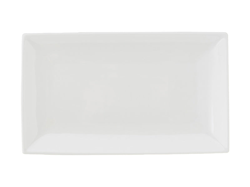 White Basics Rectangular Platter 27x16cm