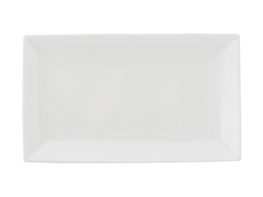 White Basics Rectangular Platter 27x16cm