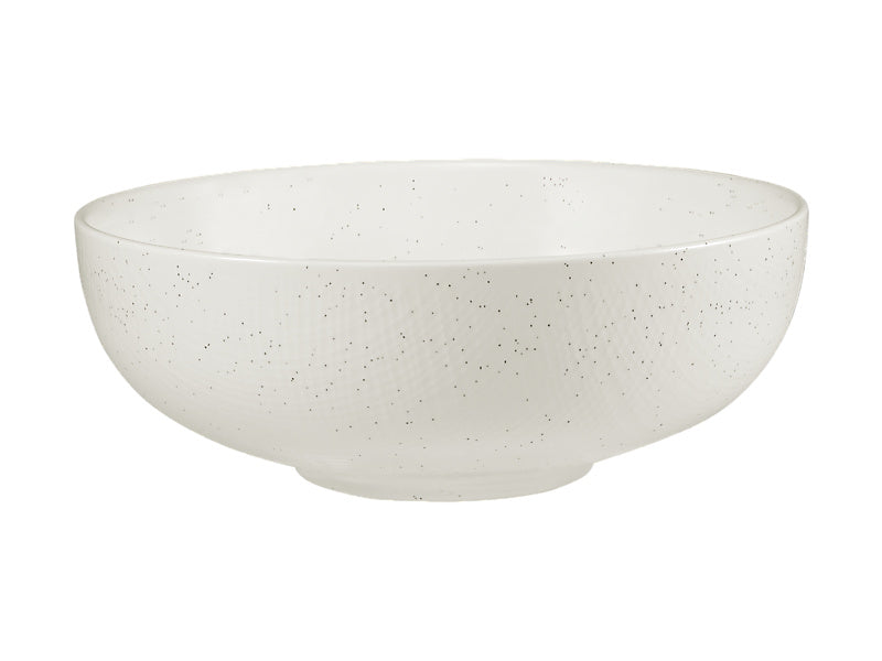 Onni Coupe Bowl 19x7cm Speckle White