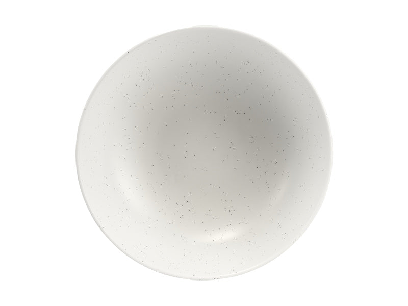 Onni Coupe Bowl 19x7cm Speckle White