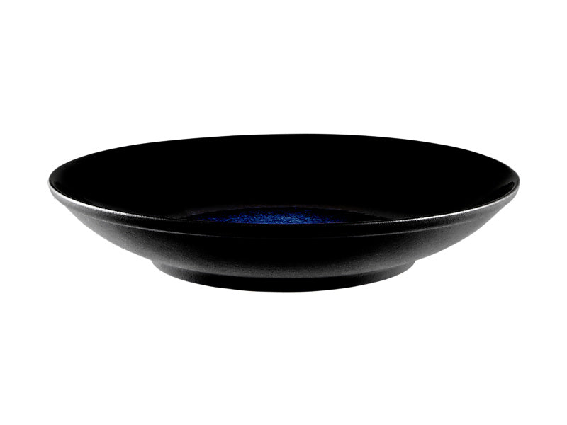 Caviar Midnight Footed Bowl